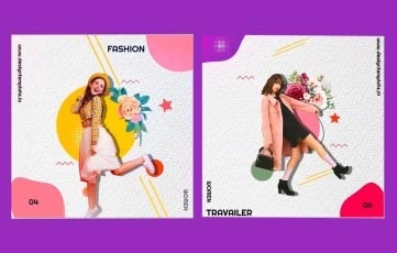 New Trend Fashion Instagram Post After Effects Template