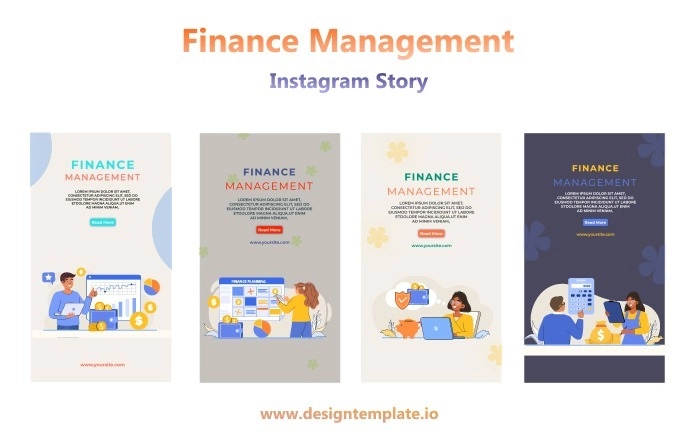 Management Instagram Story After Effects Template