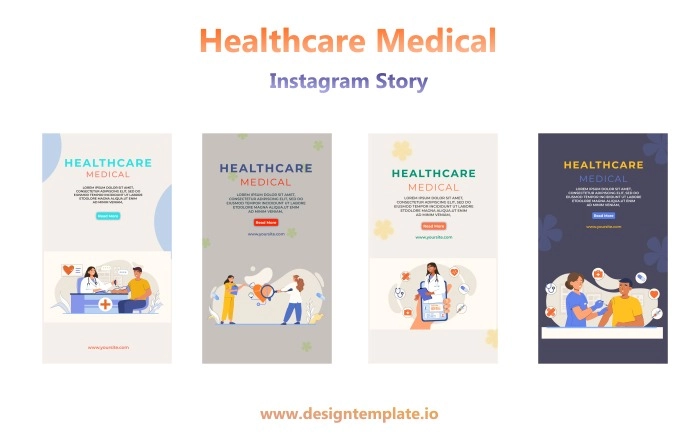 Healthcare And Medical Instagram Story After Effects Template
