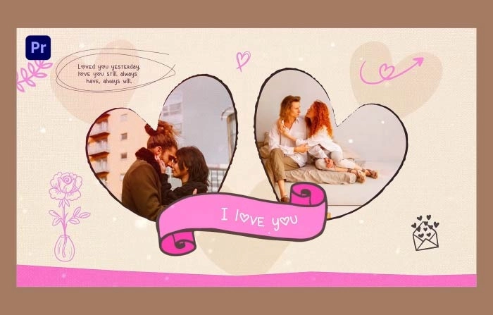 Create A Loving Valentines Day Slideshow With Premiere Pro Template