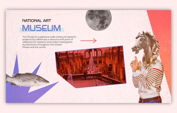 Museum Slideshow After Effects Template