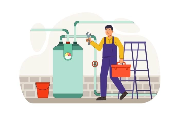 Illustrations Of Plumbing Services