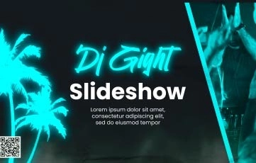 Dj Night Slideshow After Effects Template