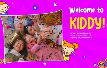 Kids Blog Intro After Effects Template 01