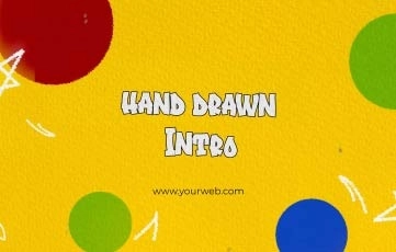 Hand Drawn Intro After Effects Template