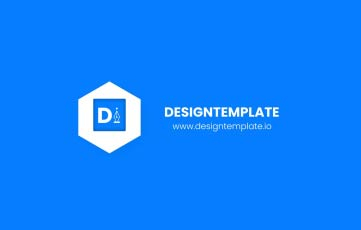 Flat Logo Reveal 12 After Effects Template