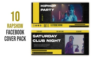 Rapshow Facebook Cover After Effects Template