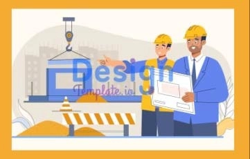 Construction Services Character Animation Scene Pack