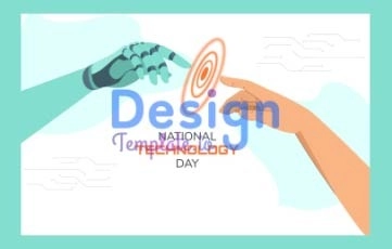 National Technology Day Animation Scene