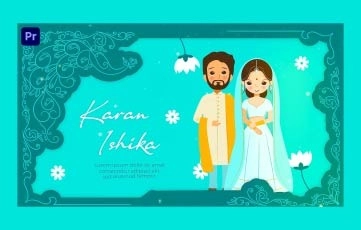 Indian Wedding Invitation Premiere Pro Template