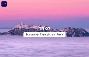 Best Masonry Transition Pack Premiere Pro Template