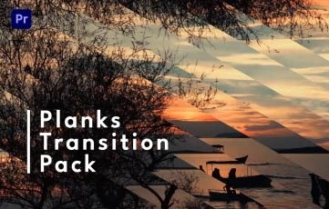 New Planks Transition Pack Premiere Pro Template