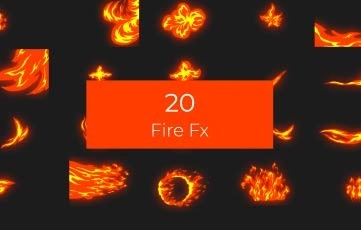 Fire Fx After Effects Template