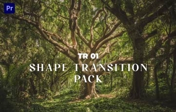 Best Shape Transition Pack Premiere Pro Templates
