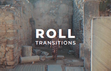 After Effects Template Roll Transitions Pack