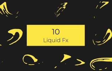 After Effects Template Liquid Fx