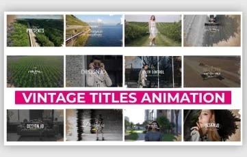 Best Source For Vintage Titles After Effects Template