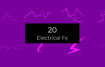 Electricity Elements After Effects Template