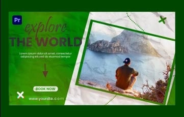 Travel Agency Premiere Pro Slideshow Template