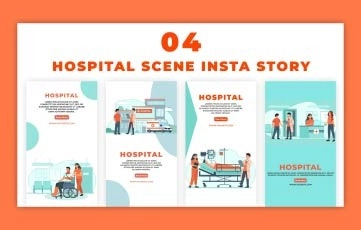 New Hospital Scene Instagram Story Premiere Pro Template