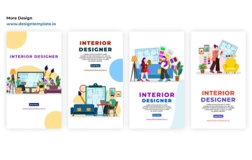Interior Designer Instagram Story Premiere Pro Template