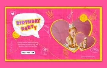 Abstract Birthday Intro Premiere Pro Template