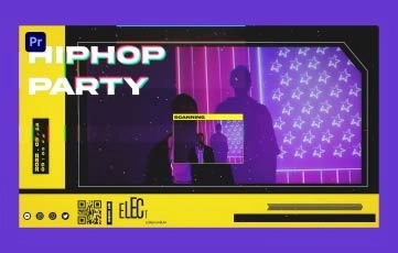 Rap show Slideshow Premiere Pro Template