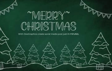 Merry Christmas Wishes Slideshow 1 After Effects Template