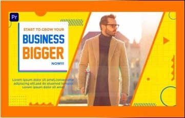 Grow Your Business Slideshow Premiere Pro Template