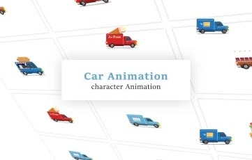 Car Animation Scene