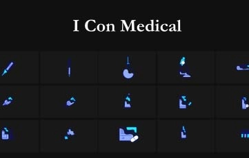 Medical Icons Premiere Pro Template