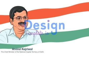 Arvind Kejriwal Aam Adami Party Leader Animation Scene