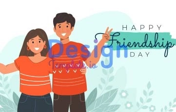 Friendship Day Animation Scene
