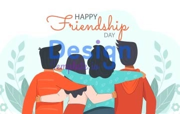 Friendship Day Cartoon Animation Scene