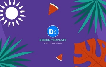 Summer Logo After Effects Template