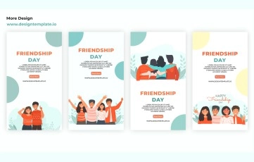 Best Friends Celebrate Friendship Day  Instagram Story After Effects Templates