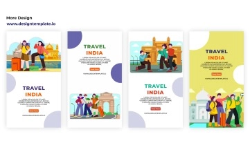 Travel India Instagram Story After Effects Templates