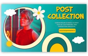 Post Collection Slideshow After Effects Templates