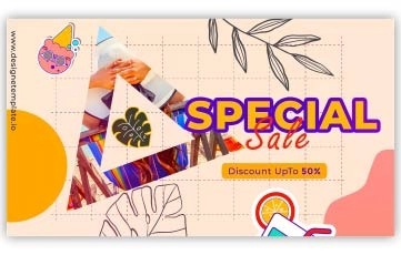 Vacation Sale Slideshow After Effects Templates