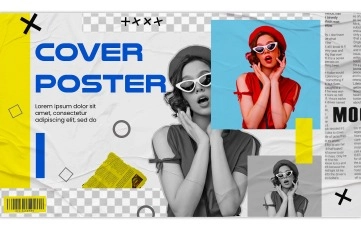 Fashion Poster Slideshow After Effects Templates