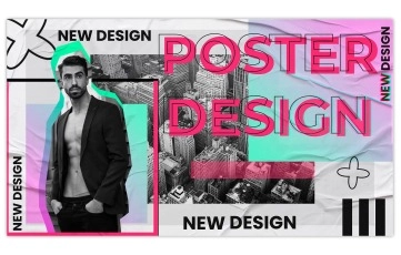 Poster Design Slideshow After Effects Templates