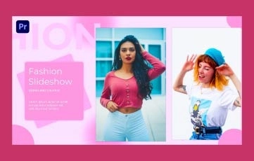 Fashion Slideshow Premiere Pro Template