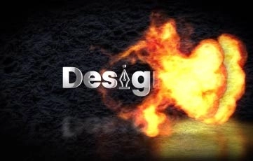 Attractive Fire Logo Animation In After Effects