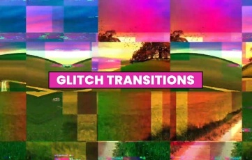 New Glitch Transitions Pack