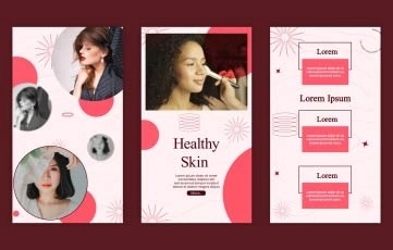 Beauty Minimal Instagram Story After Effects Template