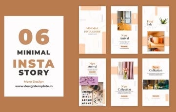 Minimal After Effects Templates for Instagram Stories