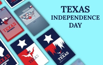 Texas Independence Day Instagram Stories After Effects Template
