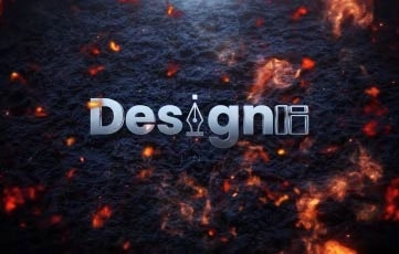 Fire Logo Reveal Creative After Effects Template