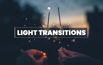 Latest After Effects Light Transitions Pack