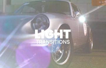 New After Effects Light Transitions Pack